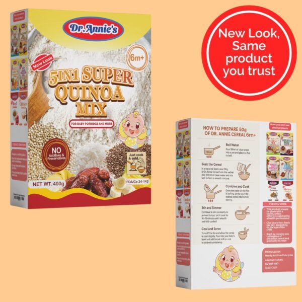 5 in 1 Super Quinoa Mix (Dr Annie's) 6m+